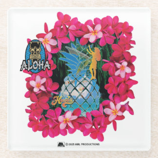 ALOHA 3 5 VERSION 1 GLASS COASTER