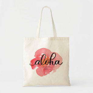 Aloha assez sac fourre-tout floral à résumé