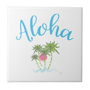 Aloha Beaches Hawaiian Style Summer Tile