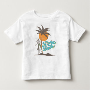 Aloha Beaches Hula Girl Hawaii Hawaiian Retro Toddler T-shirt