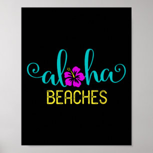 Aloha Beaches Poster