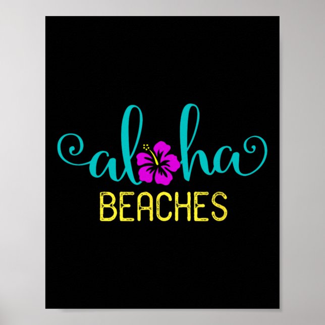 Aloha Beaches  Poster (Front)