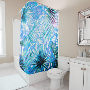 Aloha- BlueTropical Palm and Monstera Garden
