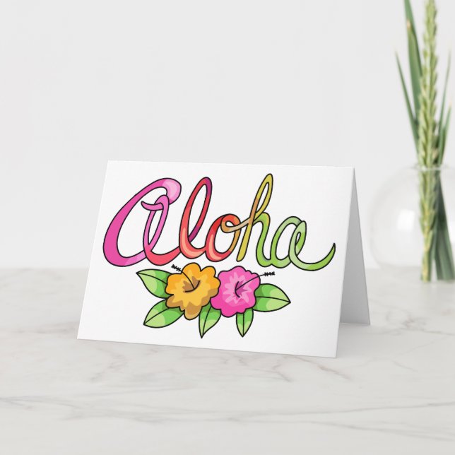 Aloha Card (Front)