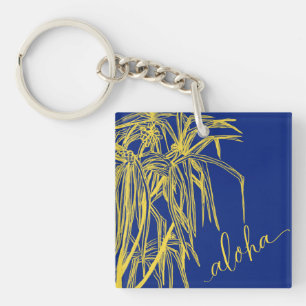 Aloha Carré Aloha Porte - clé Mini