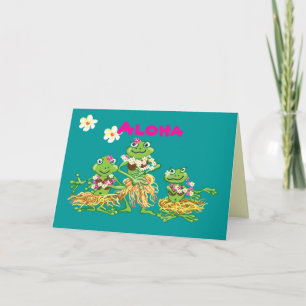 Aloha - Carte Anniversaire