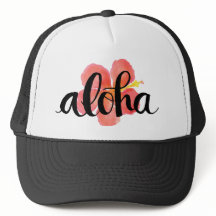 Aloha casquette de camionneur de ketmie