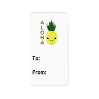 Aloha Cute Kawaii Pineapple