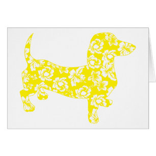 Aloha Dachshund jaune