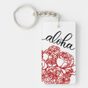 Aloha et porte - clé de roses