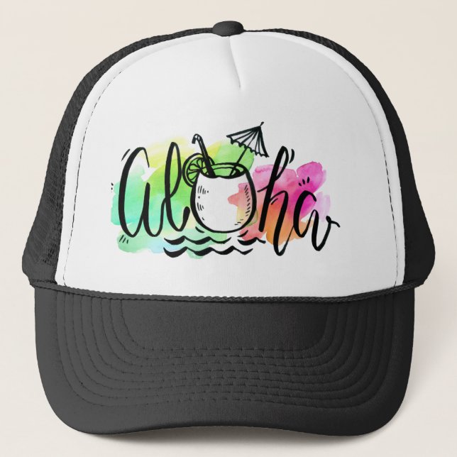 Aloha Face caps (Front)