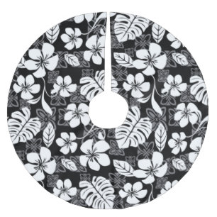 ALOHA FRIDAY (BLACK) BRUSHED POLYESTER TREE SKIRT