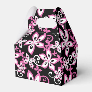 ALOHA FRIDAY (BLACK/PINK) FAVOR BOX