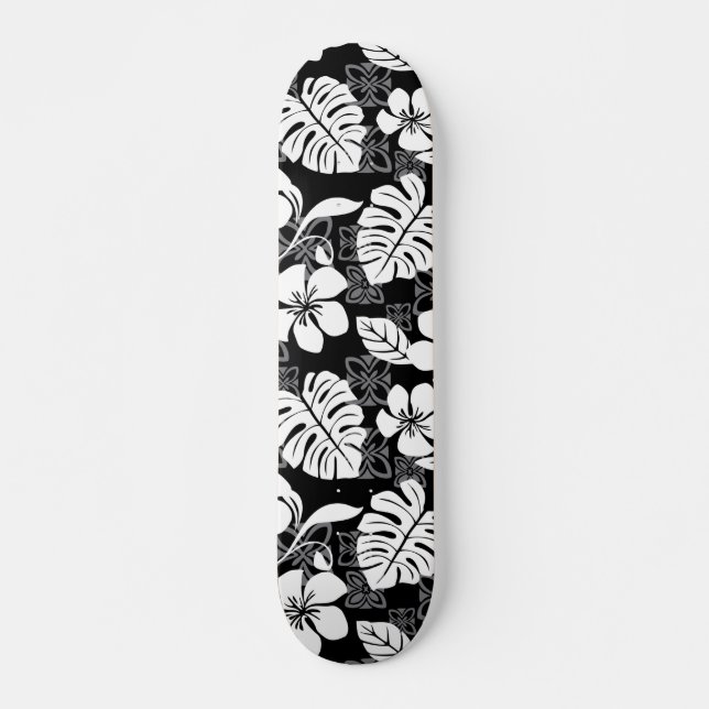 ALOHA FRIDAY (BLACK) SKATEBOARD (Front)