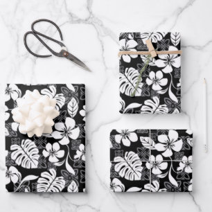 ALOHA FRIDAY (BLACK) WRAPPING PAPER SHEET