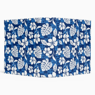 ALOHA FRIDAY (BLUE) 3 RING BINDER