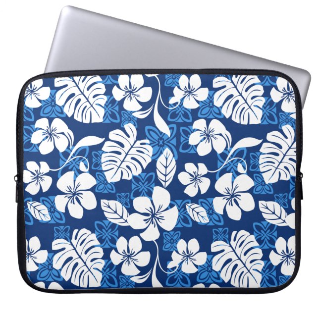 ALOHA FRIDAY (BLUE) LAPTOP SLEEVE (Front)