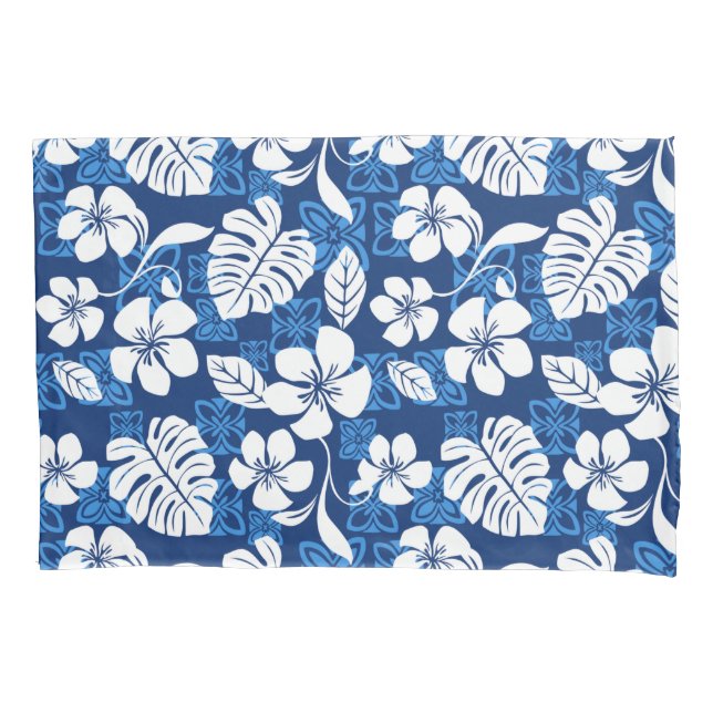 ALOHA FRIDAY (BLUE) PILLOWCASE (Front-Left)