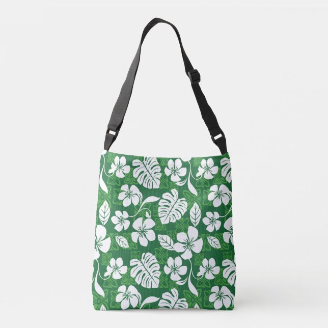 ALOHA FRIDAY (GREEN) CROSSBODY BAG (Back)