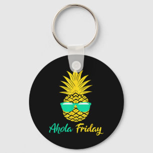Aloha Friday Pineapple Summer Fruit Pineapple Keychain