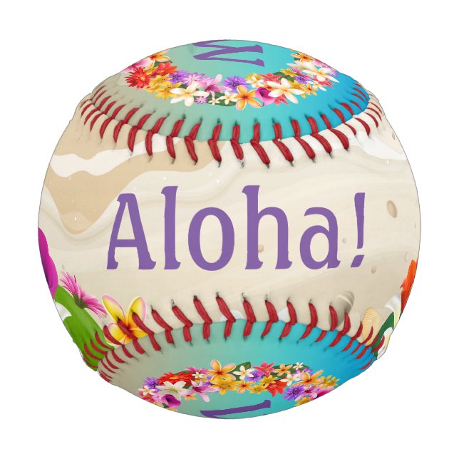 Aloha From Hawaii Baseball (Front)