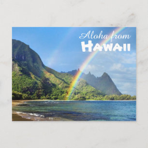 Aloha from Hawaii Postcard
