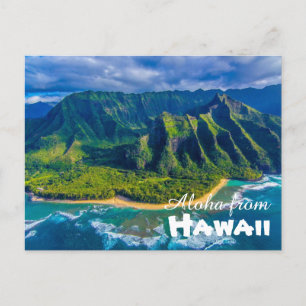 Aloha from Hawaii Postcard
