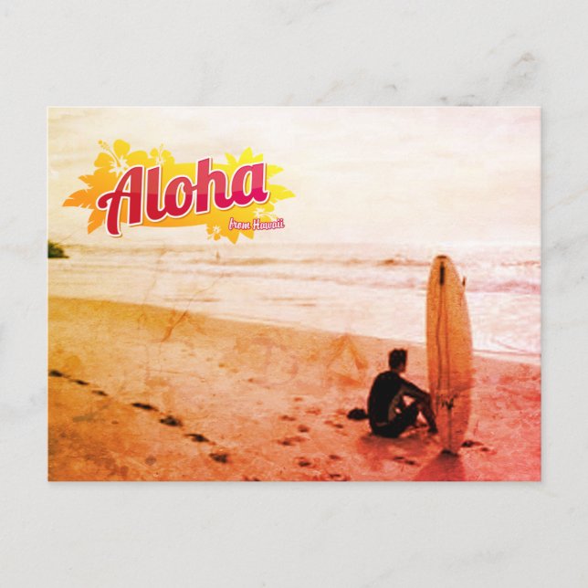 Aloha from Hawaii Postcard (Front)
