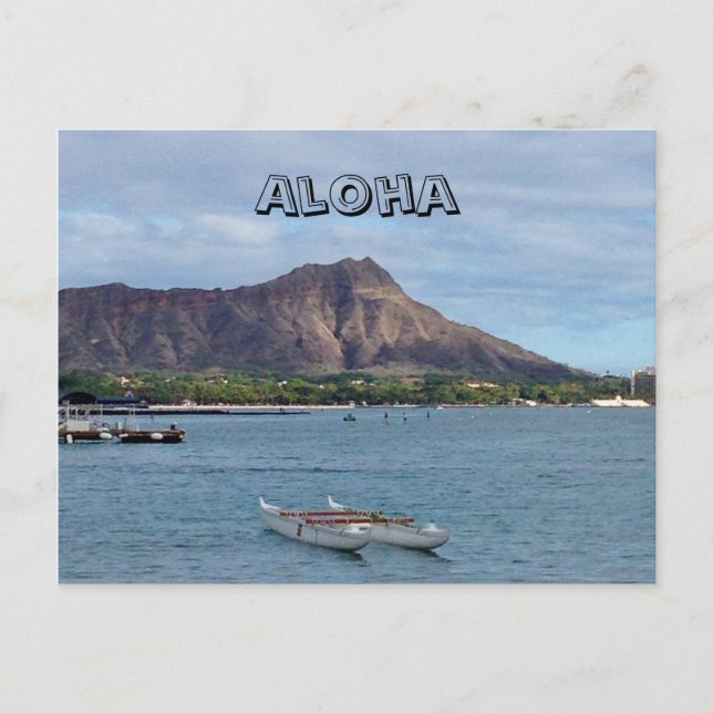 Aloha From Hawaii Postcard (Front)