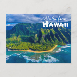 Aloha from Hawaii Postcard