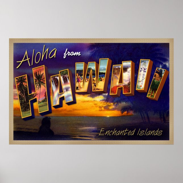 Aloha from Hawaii Poster (Front)