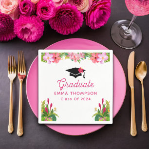 Aloha Graduation Luau Class Of 2024 Napkin