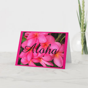 Aloha Greeting Card