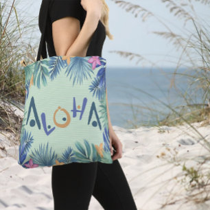 Aloha Greeting Tote Bag