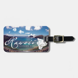 Aloha Hanauma Bay Hawaii Islands Luggage Tag