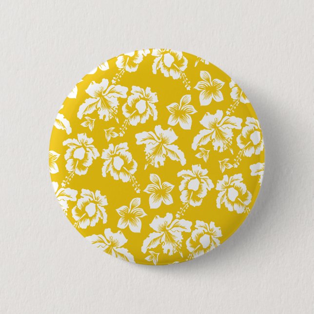 Aloha Hawaii 2 Inch Round Button (Front)