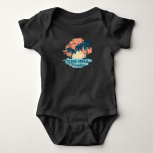 Aloha Hawaii Baby Bodysuit