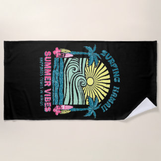 Aloha Hawaii  Beach Towel