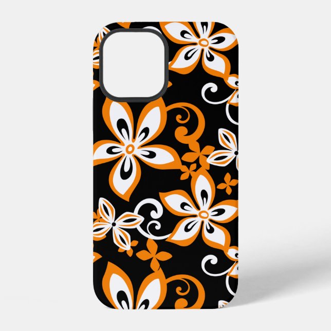 ALOHA HAWAII (BLACK/ORANGE) iPhone CASE (Back)