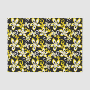 ALOHA HAWAII (BLACK/YELLOW) TISSUE PAPER