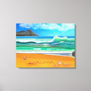 Aloha Hawaii Canvas Print