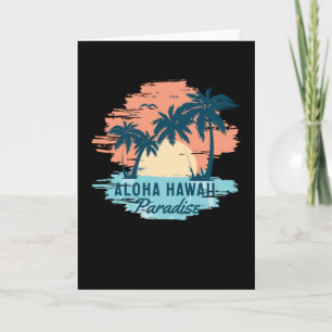 Aloha Hawaii Card
