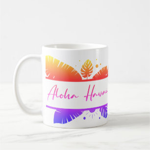 Aloha Hawaii  Coffee Mug