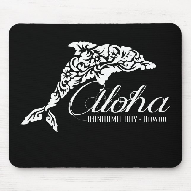 Aloha Hawaii Dolphin Mouse Pad (Front)
