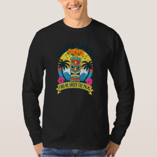 Aloha Hawaii From The Island Feel The Aloha Flowe T-Shirt