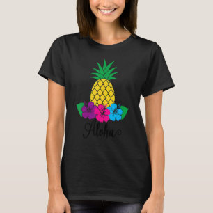 Aloha Hawaii From The Island Feel The Aloha Flower T-Shirt