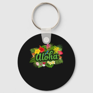 Aloha Hawaii Hawaiian Island Keychain