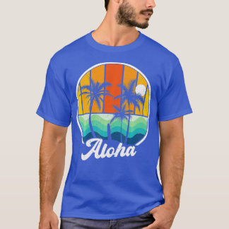 Aloha Hawaii Hawaiian Island s Women Boys Girls Su T-Shirt