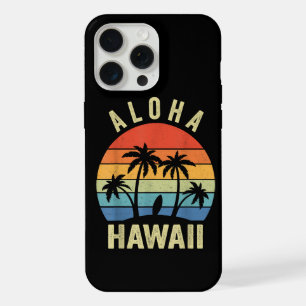 Aloha Hawaii Hawaiian Island Shirt Palm Beach Surf iPhone 15 Pro Max Case