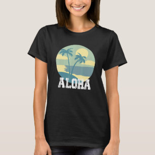 Aloha Hawaii Hawaiian Palm Tree Surf For Men Women T-Shirt